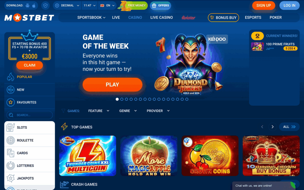 Mostbet Site